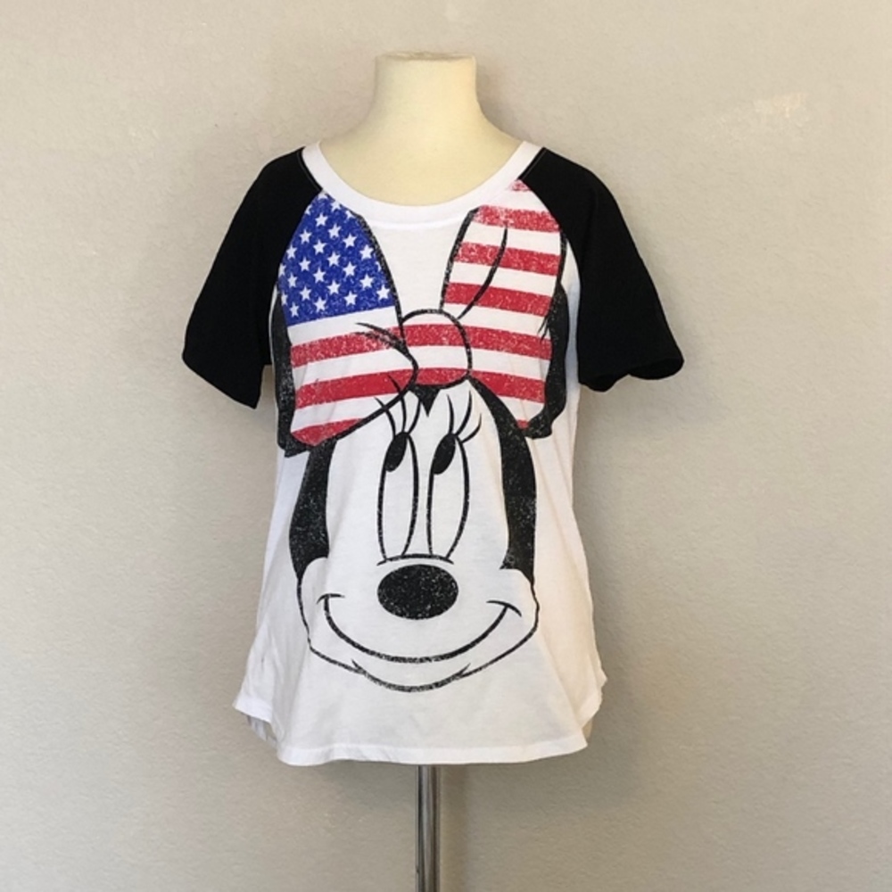 Disney's Minnie Mouse American Flag - T-shirt (S)